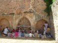 Talleres infantiles sobre El trabajo de los arcos, durante los meses.... Talleres infantiles sobre El trabajo de los arcos, durante los meses de verano de 2009 en el Monasterio de San Juan de Duero; Ver imagen ampliada a través de Lightbox. Puede provocar un cambio de contexto.